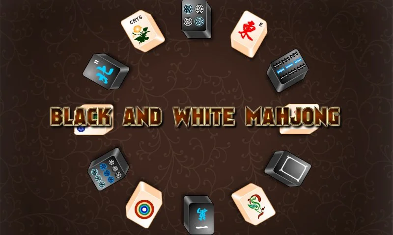 Black and White Mahjong - jogue Mahjong grátis em !