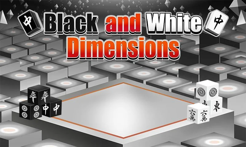 Black and White Mahjong - jogue Mahjong grátis em !